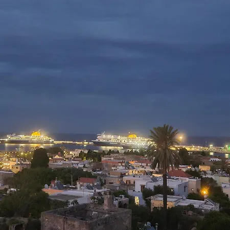 A Medieval Windmill Tower 2bedrooms In The Heart Of Old Town With Magnificent Panoramic Seaview And Cityview Holiday home Rhodes City