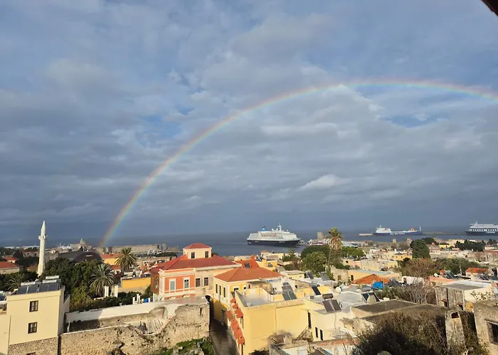A Medieval Windmill Tower 2bedrooms In The Heart Of Old Town With Magnificent Panoramic Seaview And Cityview Prázdninový dům *