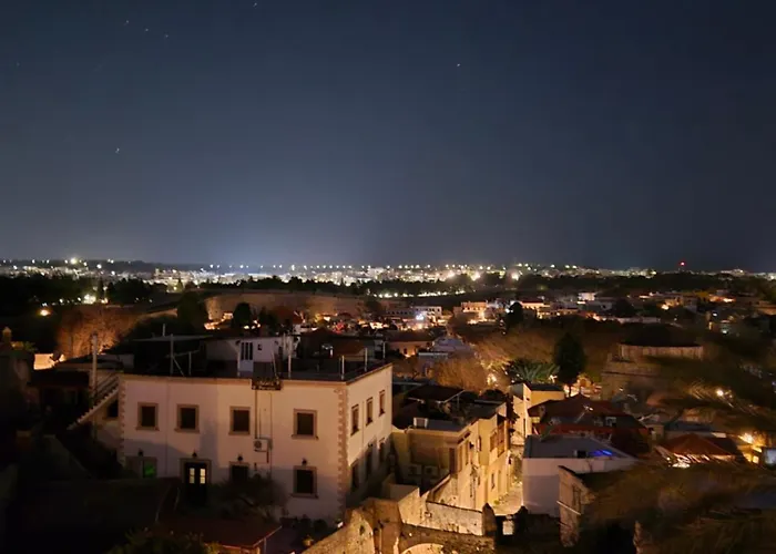 A Medieval Windmill Tower 2bedrooms In The Heart Of Old Town With Magnificent Panoramic Seaview And Cityview * Rhodes City