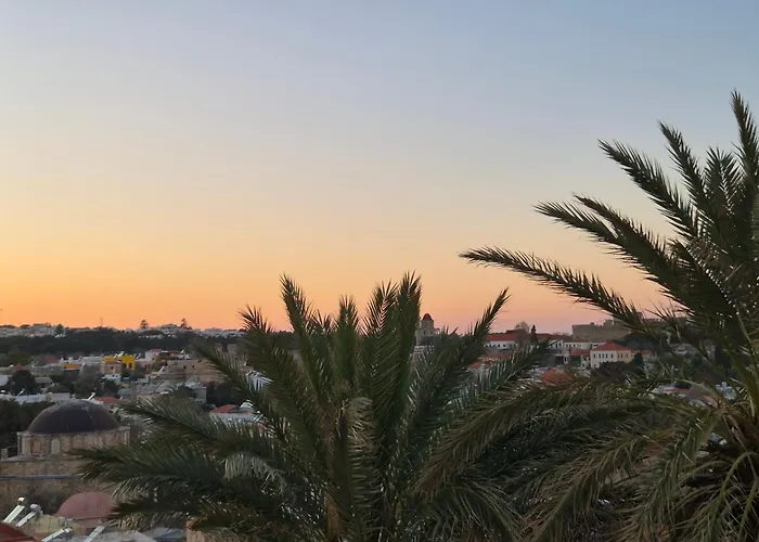 A Medieval Windmill Tower 2bedrooms In The Heart Of Old Town With Magnificent Panoramic Seaview And Cityview * Rhodes City