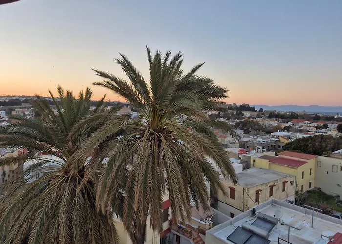 A Medieval Windmill Tower 2bedrooms In The Heart Of Old Town With Magnificent Panoramic Seaview And Cityview Prázdninový dům Rhodes City