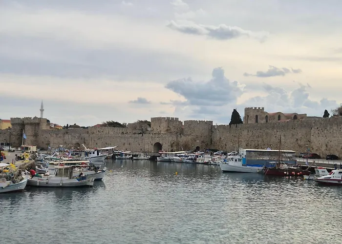 A Medieval Windmill Tower 2bedrooms In The Heart Of Old Town With Magnificent Panoramic Seaview And Cityview Rhodes City